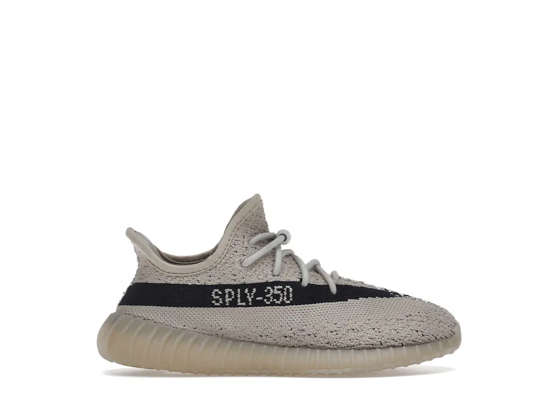 Детские кроссовки Lifestyle с вязаным верхом Adidas Yeezy Boost 350 V2, Slate/Core Black/Slate