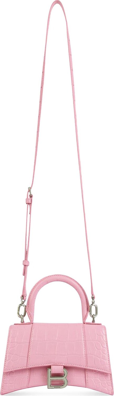 

Сумка Balenciaga Hourglass XS Handbag Pink, розовый