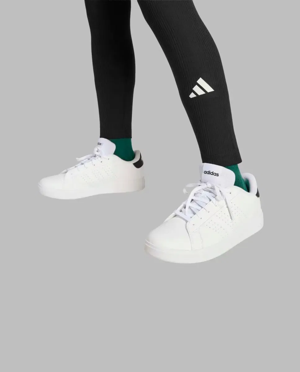 Детские леггинсы для девочек с принтом Seasonals Collegiate adidas, Negro — фото 4