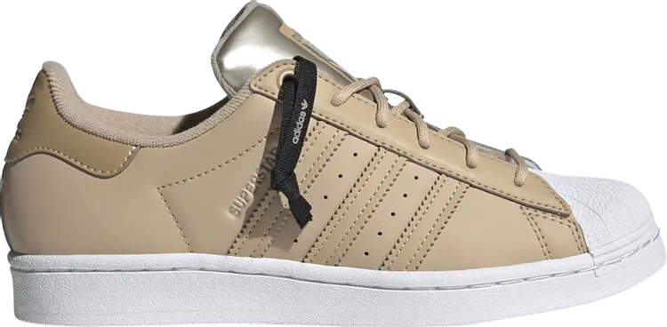 Кроссовки Adidas Wmns Superstar 'Magic Beige Gold', коричневый