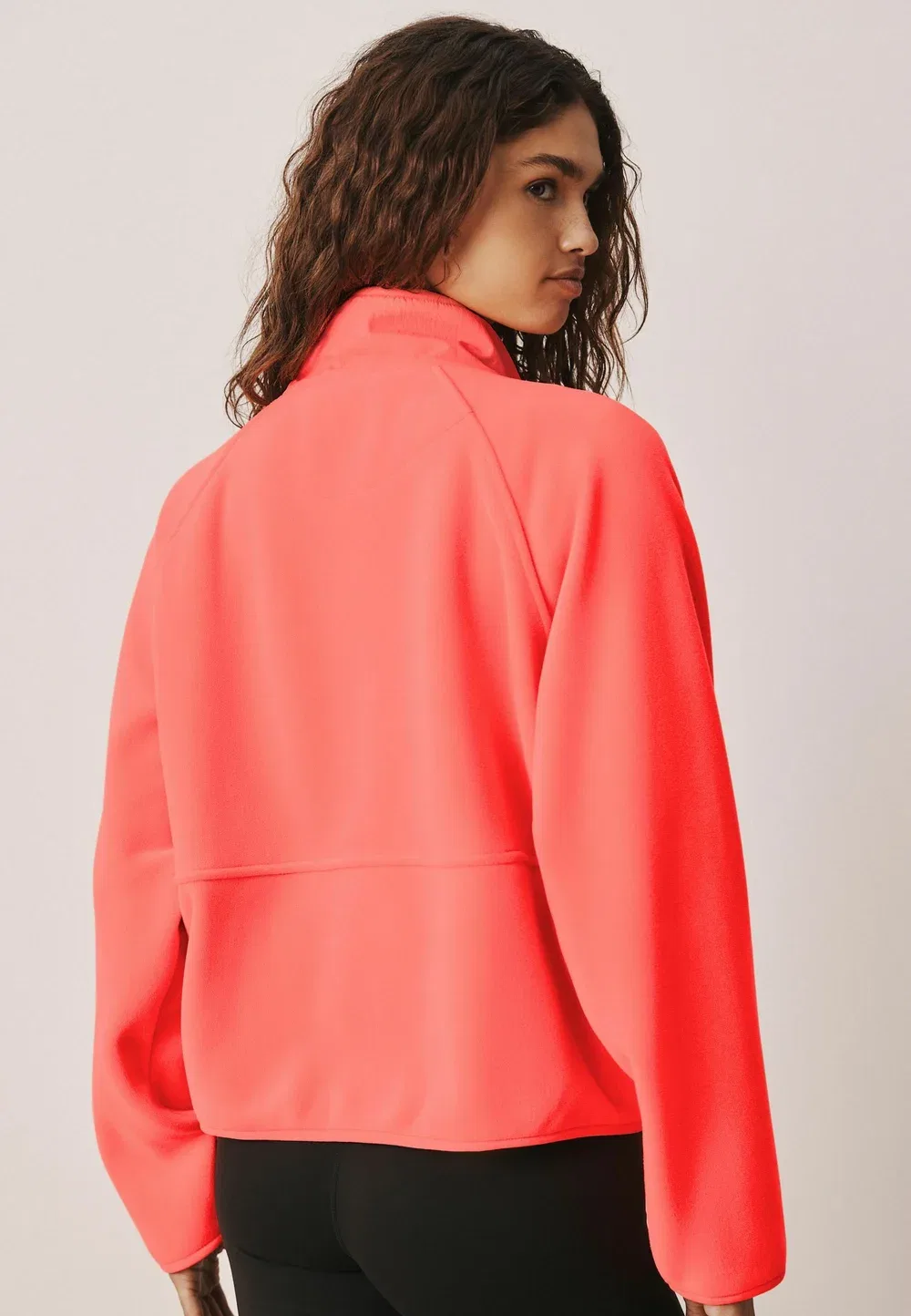 Куртка из флиса стандартного кроя для активного отдыха и спорта Next, Pink — фото 3
