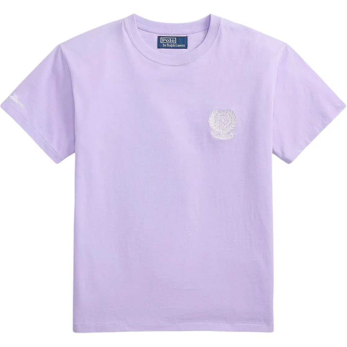 Футболка с круглым вырезом, прямой крой, Polo Ralph Lauren, Pink Purple