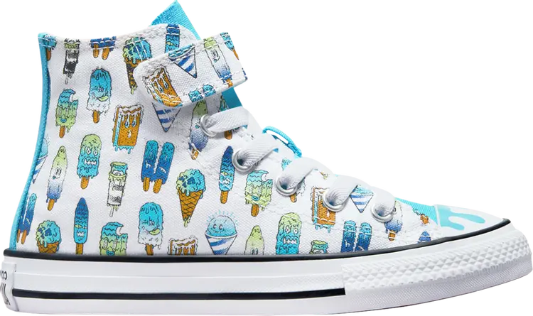 

Кроссовки Converse Chuck Taylor All Star High Easy-On PS Ice Pop, белый