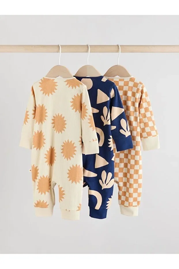 Детский комбинезон для девочек хлопковый комплект Next Baby, Multicolor — фото 2
