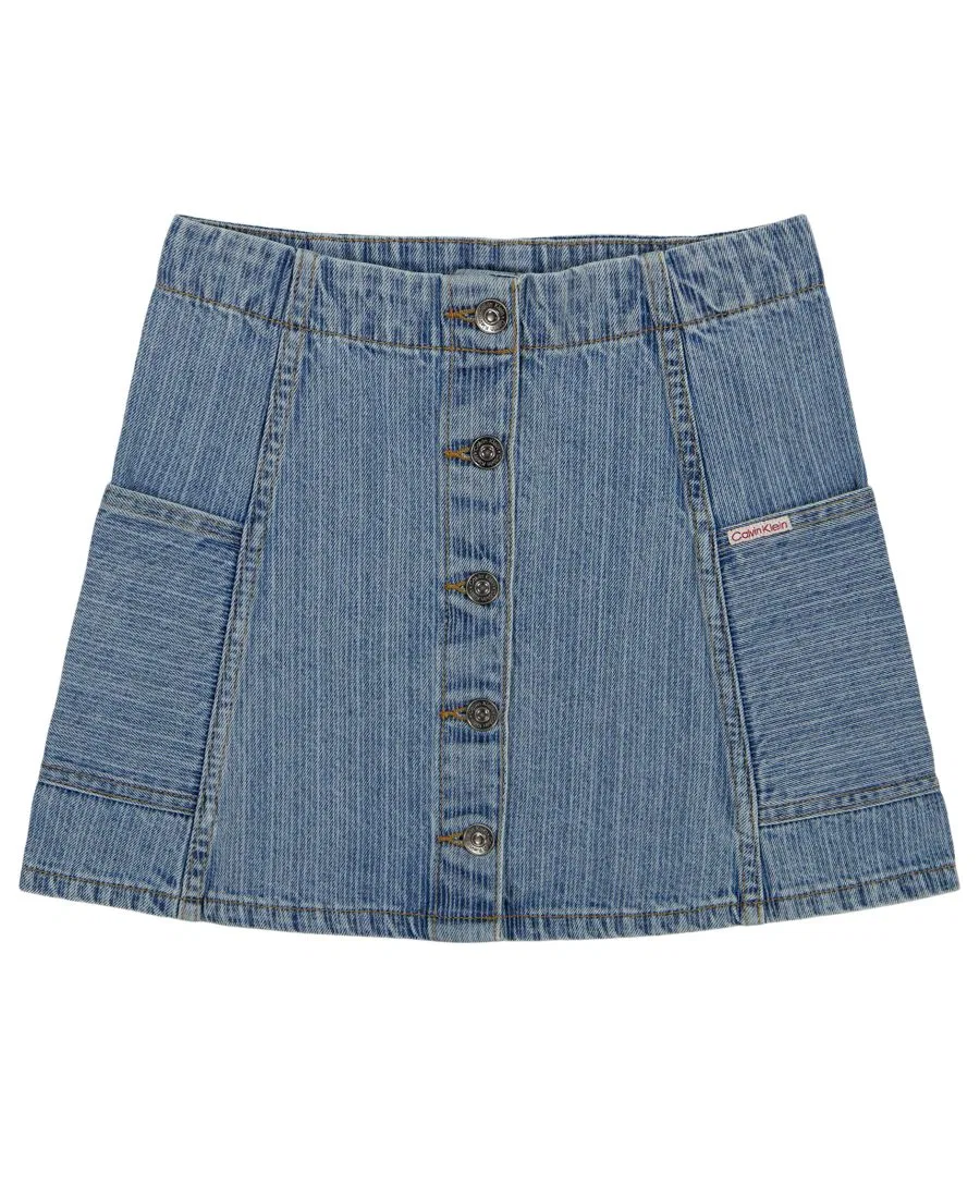 Джинсовая юбка Calvin Klein, Storm Wash