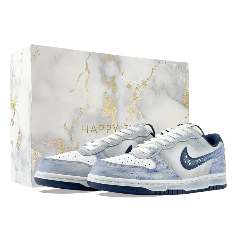 Кроссовки Nike Big Low бело-синие