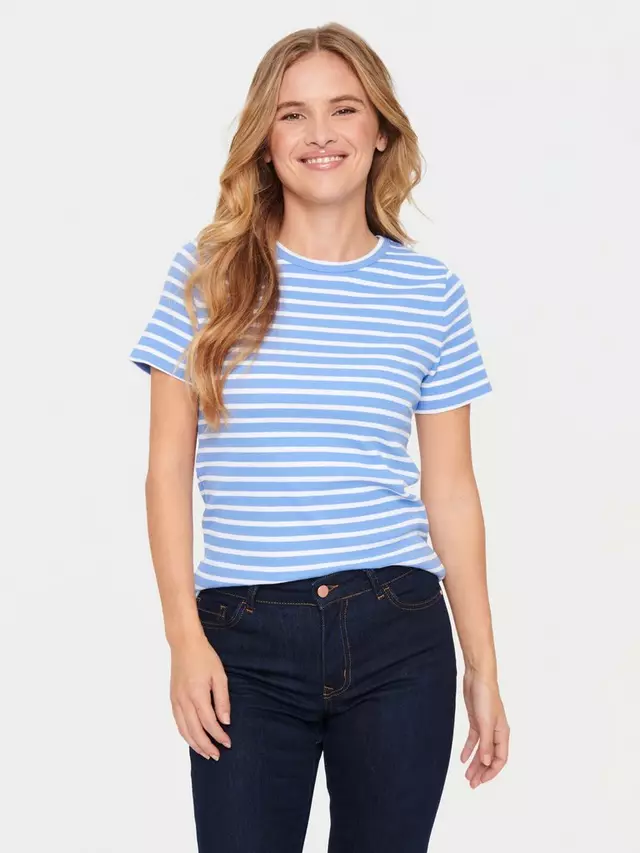 

Футболка Saint Tropez Aster Short Sleeve Stripe, цвет ultramarine