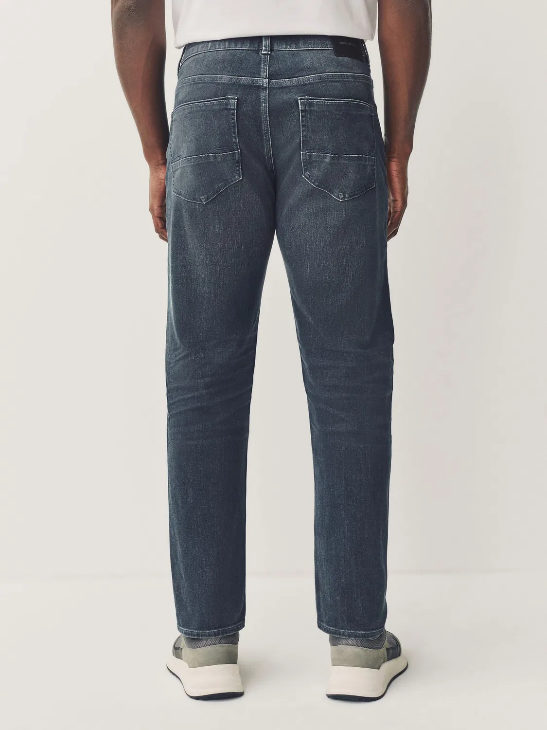 Джинсы Regular Fit, Charcoal Grey Next — фото 3