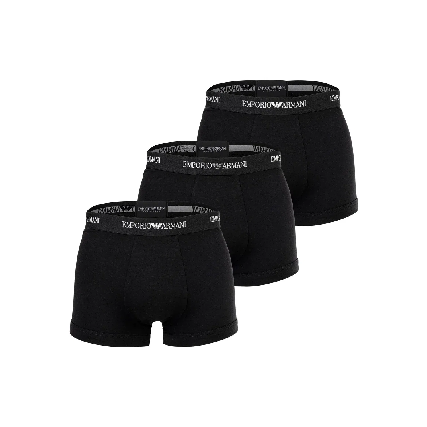 Мужские боксеры из 3 штук Emporio Armani, Black