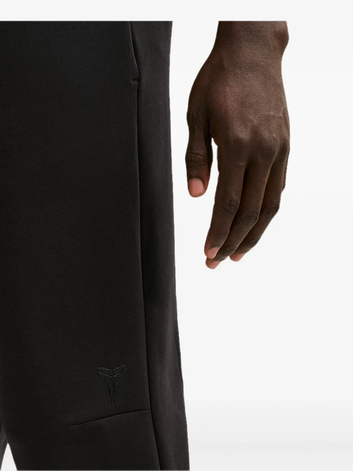 Баскетбольные брюки Kobe Dri-FIT из флиса Nike, черный — фото 2
