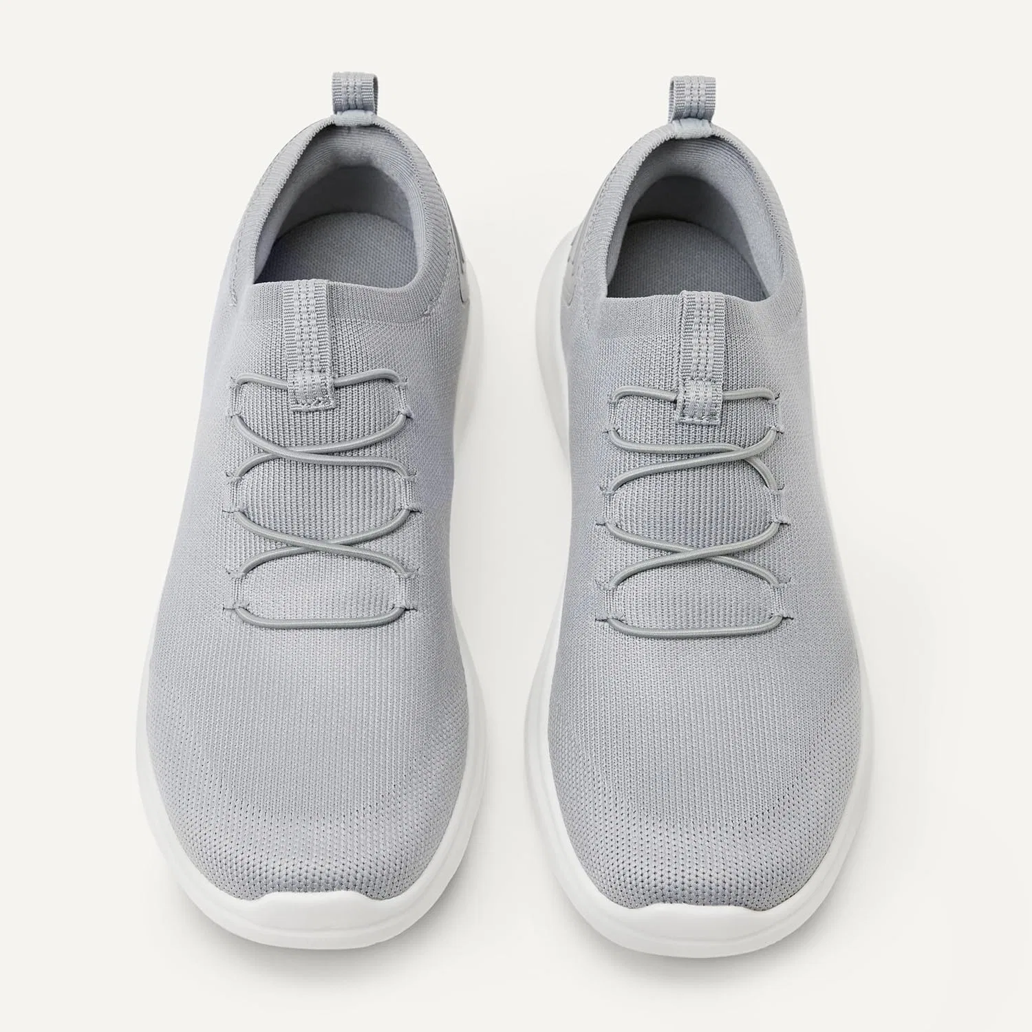 Детские легкие кроссовки для бега для мальчиков и девочек Amazon Essentials, Grey/White — фото 4