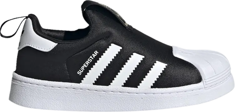 

Кроссовки Adidas Superstar 360 J 'Black White', черный