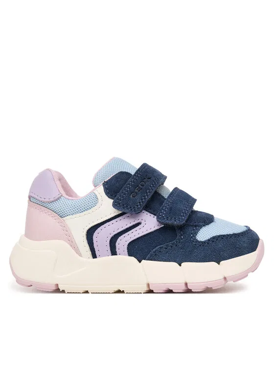 Кроссовки B Flexyper Mini Girl Geox, темно-синий