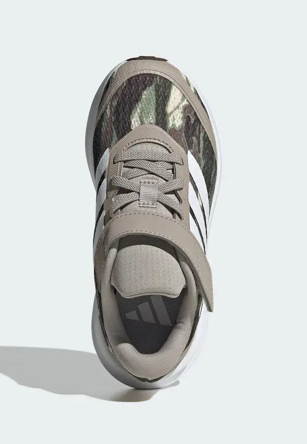 Детские кроссовки Runfalcon 6 унисекс Adidas Sportswear, белый/темно-коричневый/светло-коричневый — фото 3