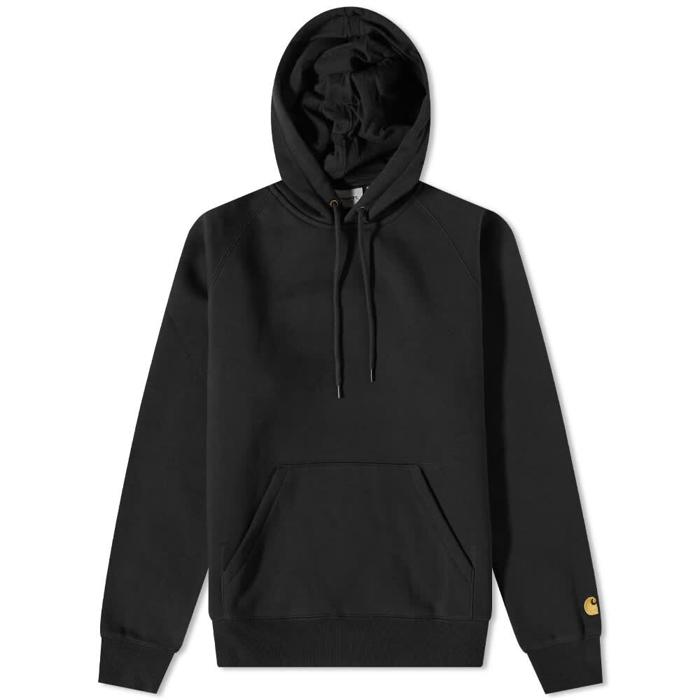 

Толстовка Carhartt WIP Hooded Chase Sweat, Черный, Толстовка Carhartt WIP Hooded Chase Sweat