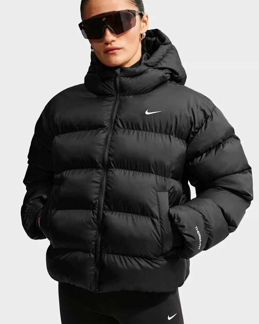 Женская куртка Therma-FIT Nike Sportswear, Black/Sail