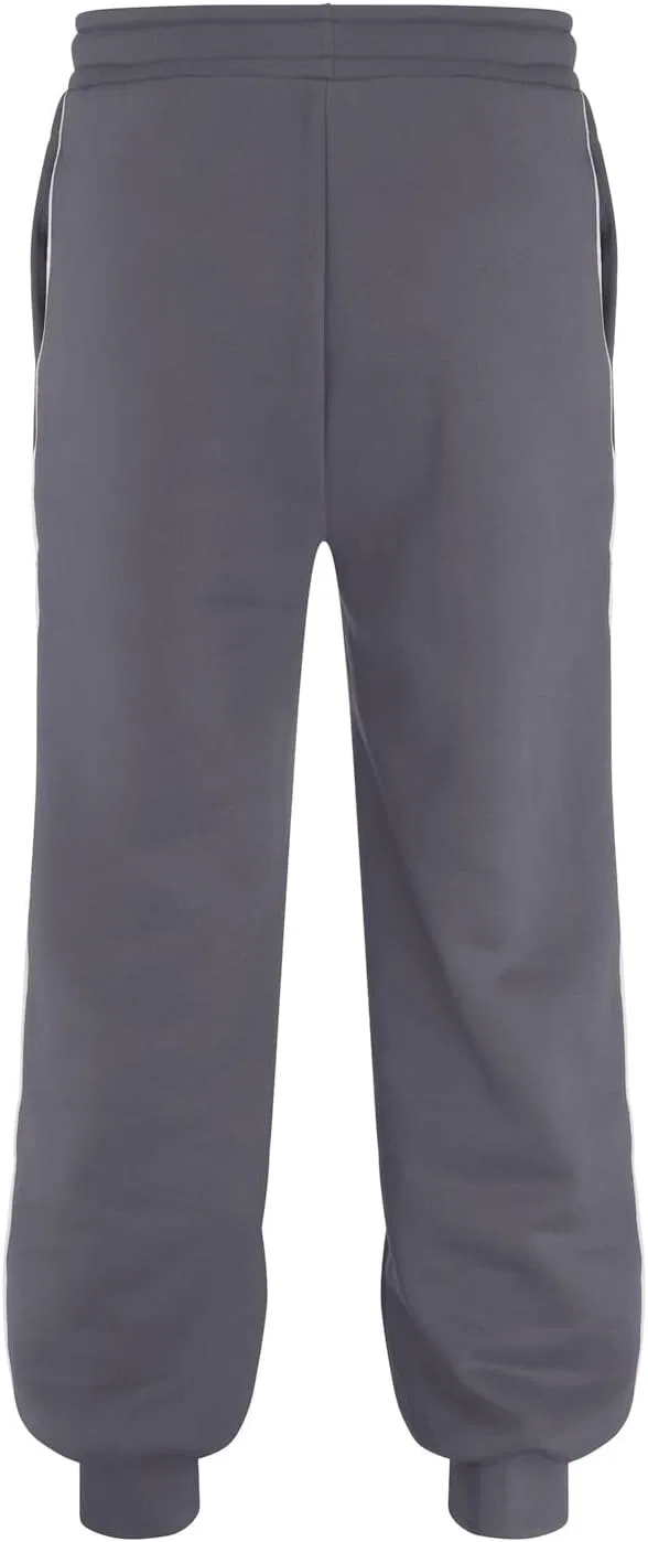 Мужские спортивные штаны с флисовыми вставками, Athletic Tapered Fit, тёмно-серый — фото 3