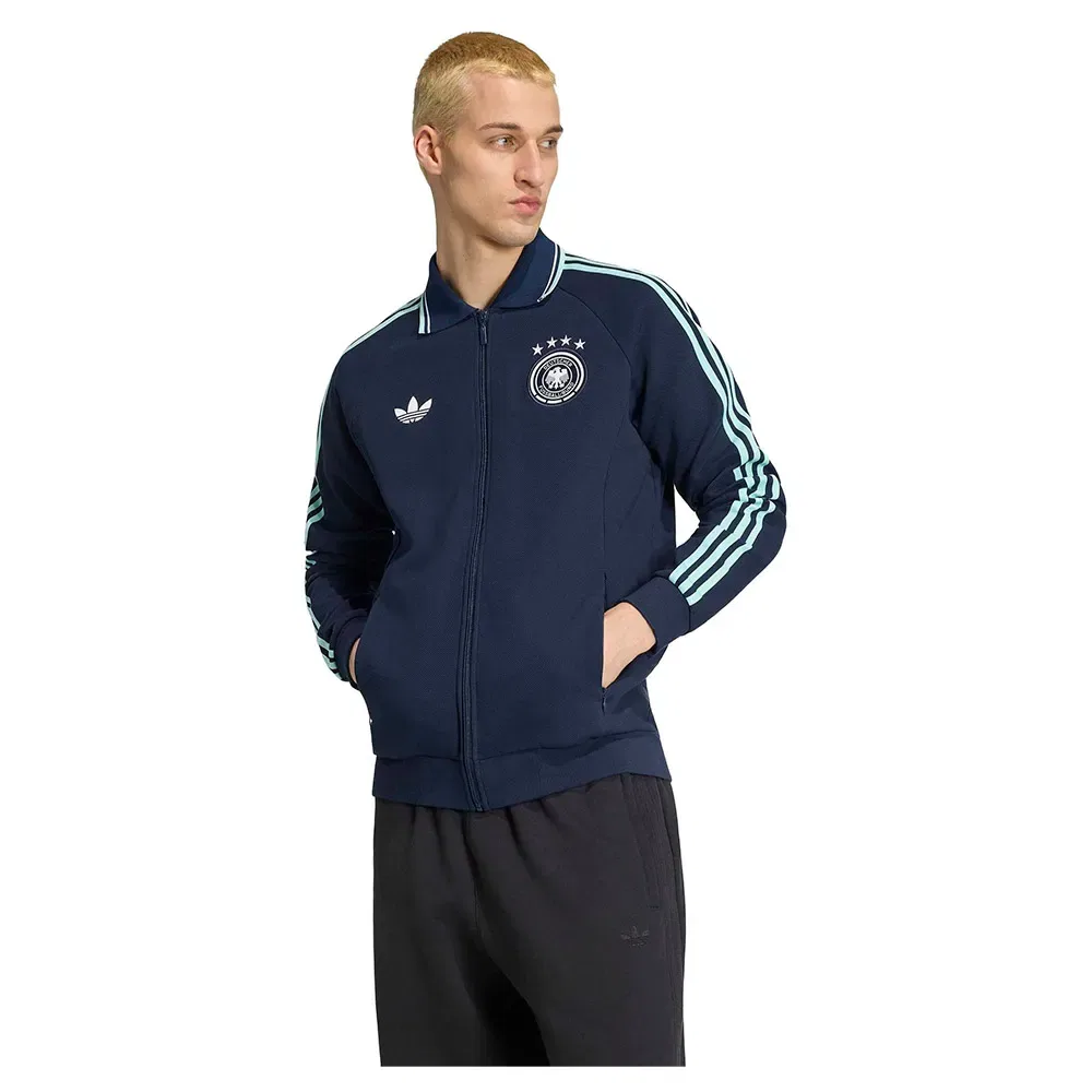 Мужской свитшот с длинным рукавом Adidas Germany Away Originals, Blue