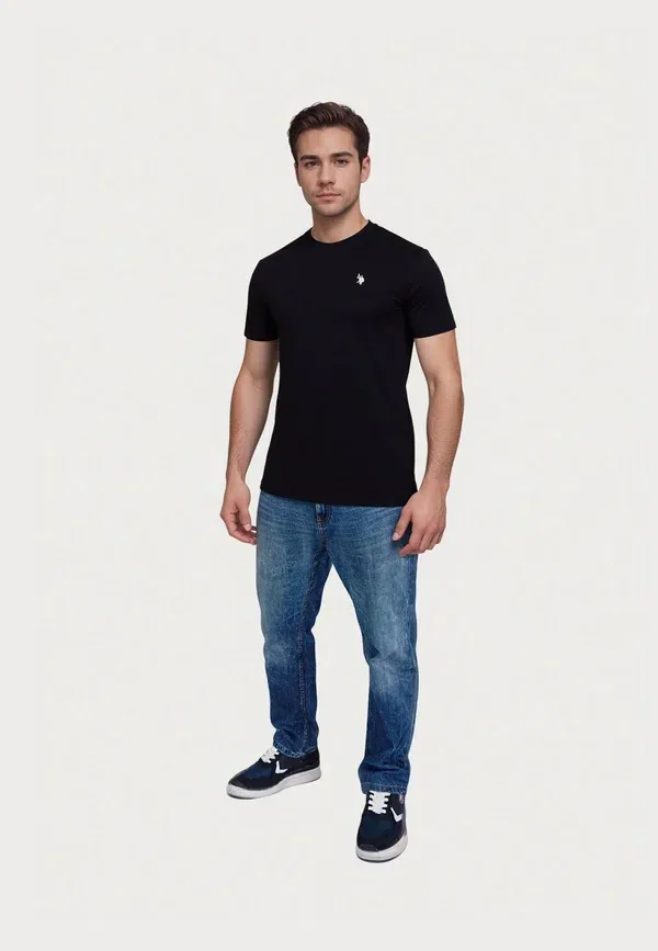 Футболка хлопковая Basic T-shirt U.S. Polo Assn., mehrfarbig, мультиколор — фото 4