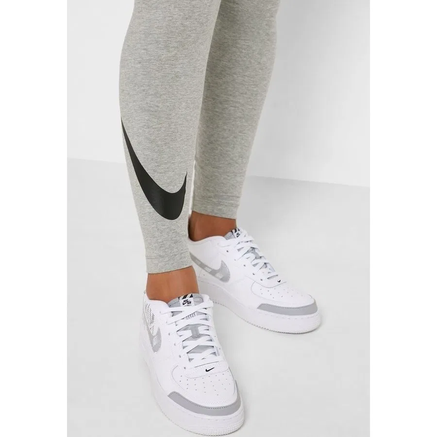 Женские леггинсы Nike Sportswear Swoosh Leg-A-See, Серый — фото 3