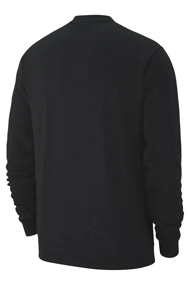 Детское для девочек свитшот с длинным рукавом Park20 Crew Unisex Sweatshirt-Jr Nike, Black — фото 2