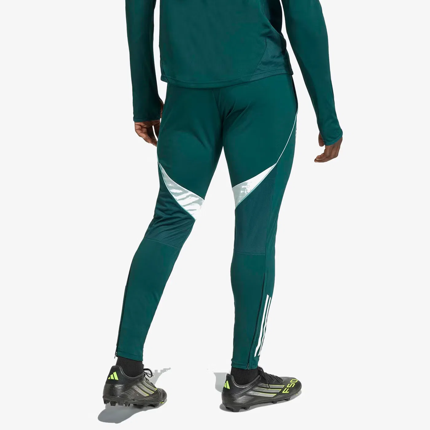 Штаны тренировочные с логотипом Arsenal Tiro 25 Adidas, зеленый — фото 3
