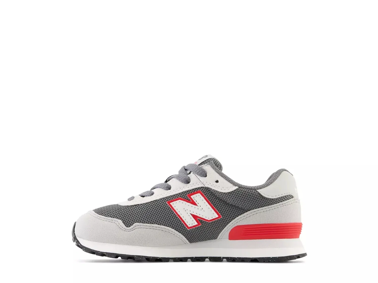 Кроссовки 515 v3 для мальчиков, серые/красные, New Balance — фото 2