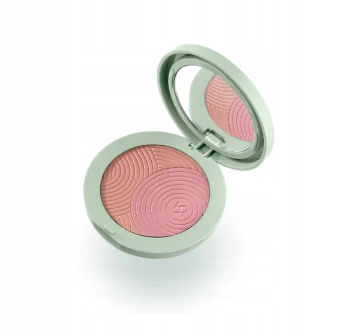 Двойные румяна KIKO Milano Kind by KIKO Silky Touch Powder Duo Blush 01 Flora Flush 6 г — фото 4