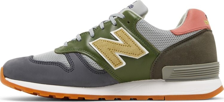 Кроссовки New Balance 670 Made in England 'Green Grey', зеленый — фото 4