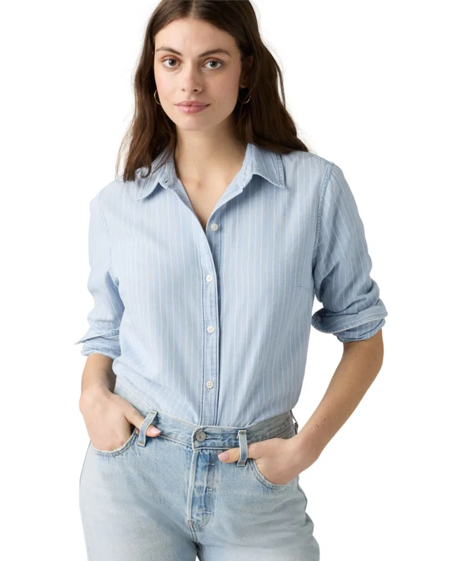 Женская рубашка из поплина с длинным рукавом Carlile Classic Levi's, String Me Along