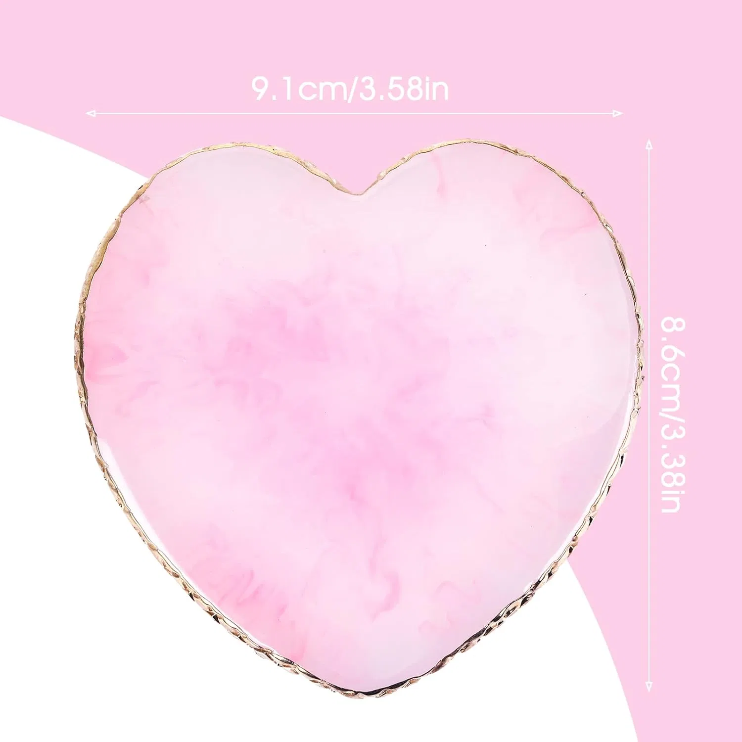 Палитра для смешивания лака Heart Pink KJOET — фото 2