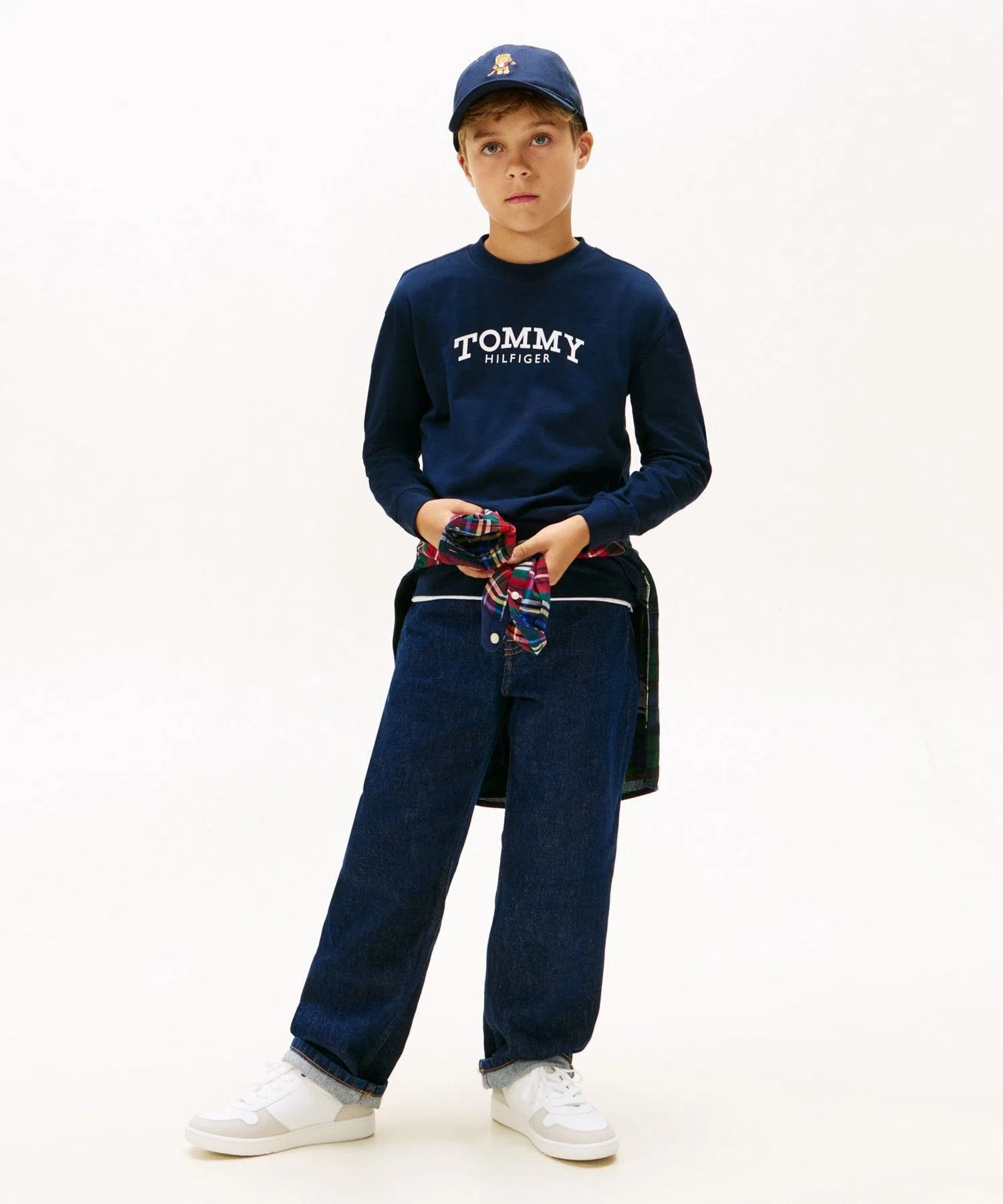 Детская футболка с длинным рукавом TOMMY HILFIGER — фото 3
