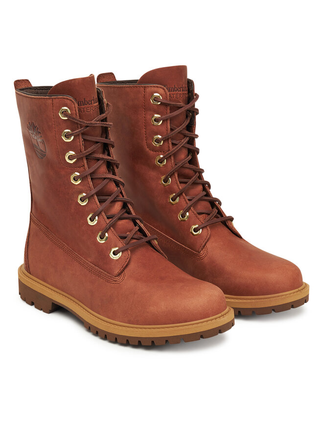 Сапоги Premium 8-Inch Waterproof TB0A43MXEM41 Timberland, коричневый — фото 2