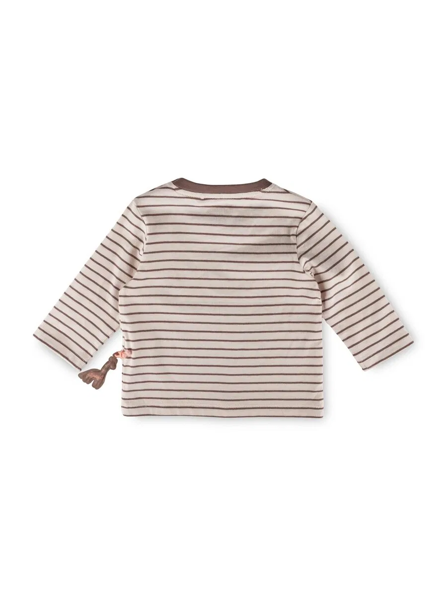 Рубашка SIGIKID 'Langarmshirt Savanne' коричневого цвета — фото 3