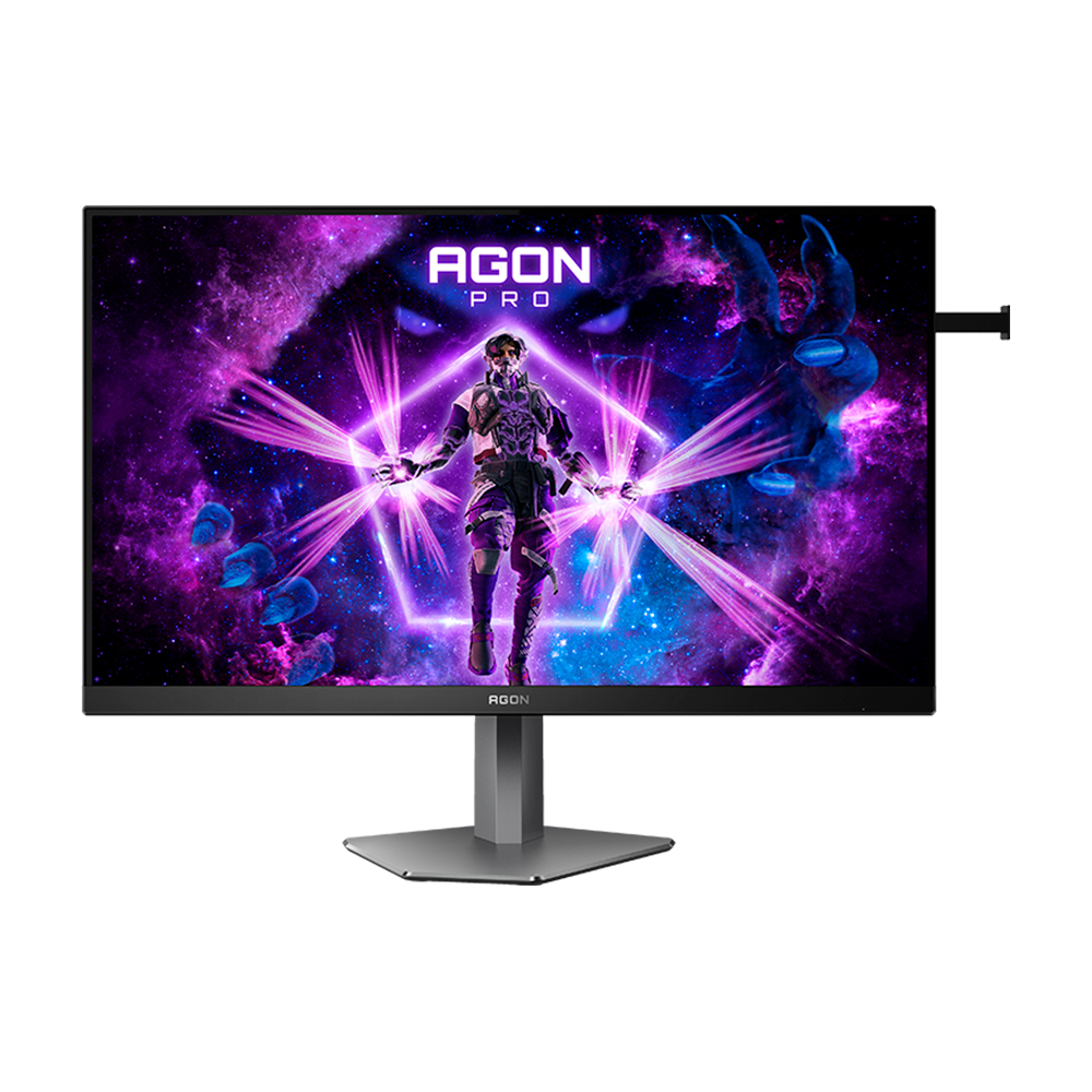 

Игровой монитор AOC AGON 6 Pro AG276UZ, 27", 3840x2160, 240 Гц/480 Гц, Fast IPS, чёрный/тёмно-серый