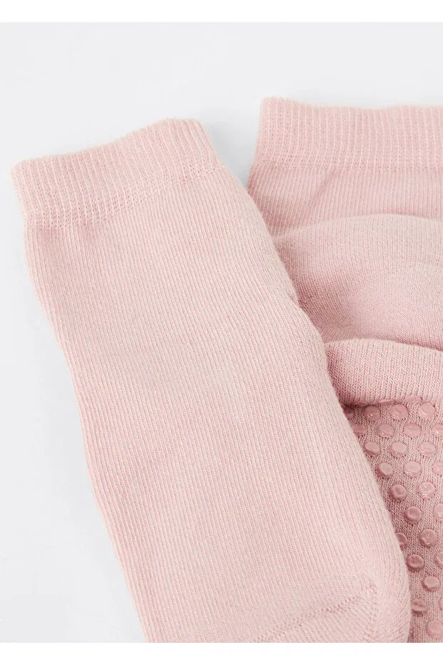 Детские носки для новорожденных с нескользящей подошвой Calzedonia, Pembe — фото 3