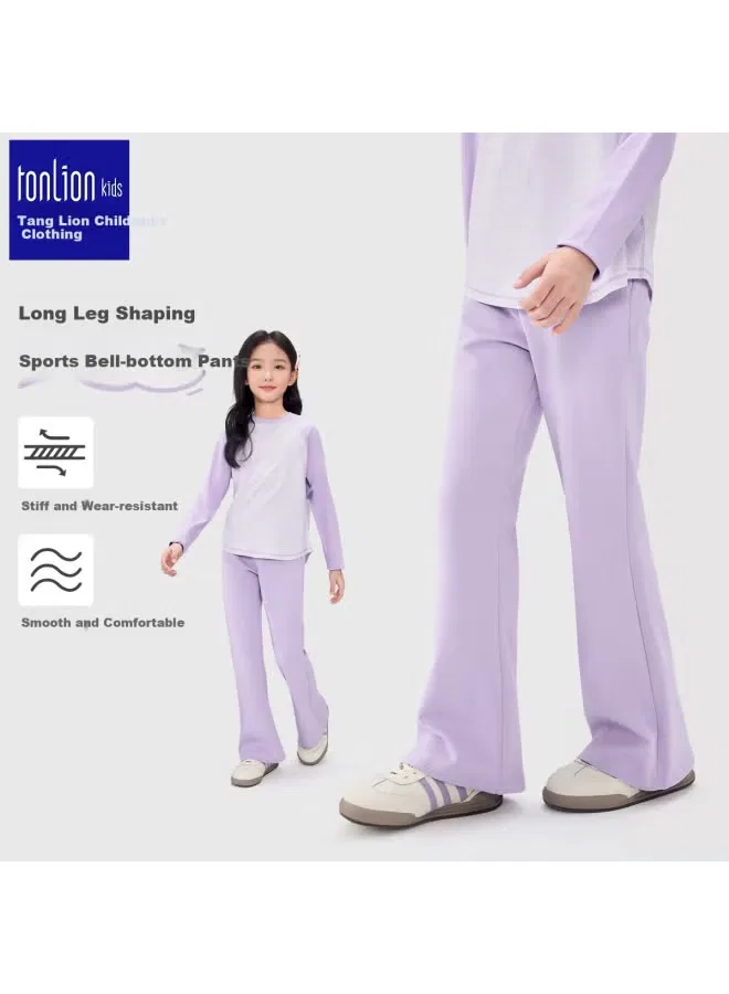 Штаны детские с высокой эластичностью Maiba Flare Pants 2.0 Tonlion, черный