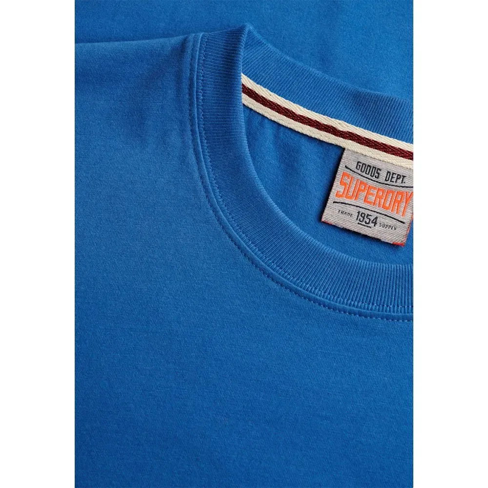 Футболка с коротким рукавом с вышивкой логотипа Essential SDCO Superdry, синий — фото 4