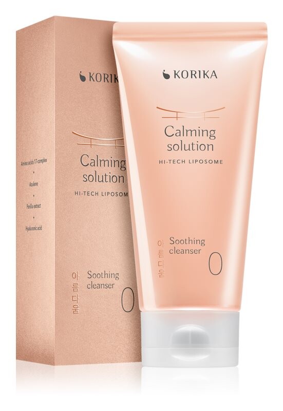 

Успокаивающий очищающий крем KORIKA HI-TECH LIPOSOME Calming solution Soothing cleanser