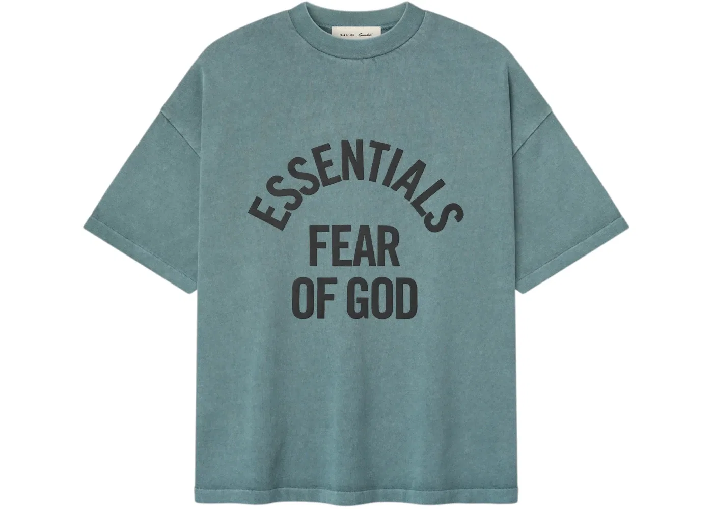 Мужская футболка с коротким рукавом Essentials Campus 90s Fear of God, Faded Coastal