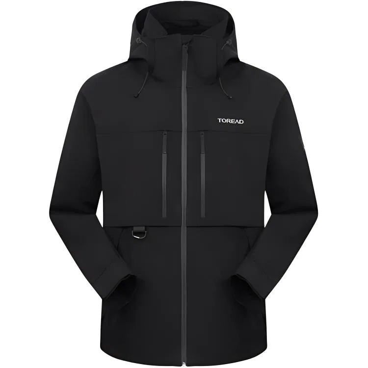 Детская ветровка с капюшоном TOREAD, Black