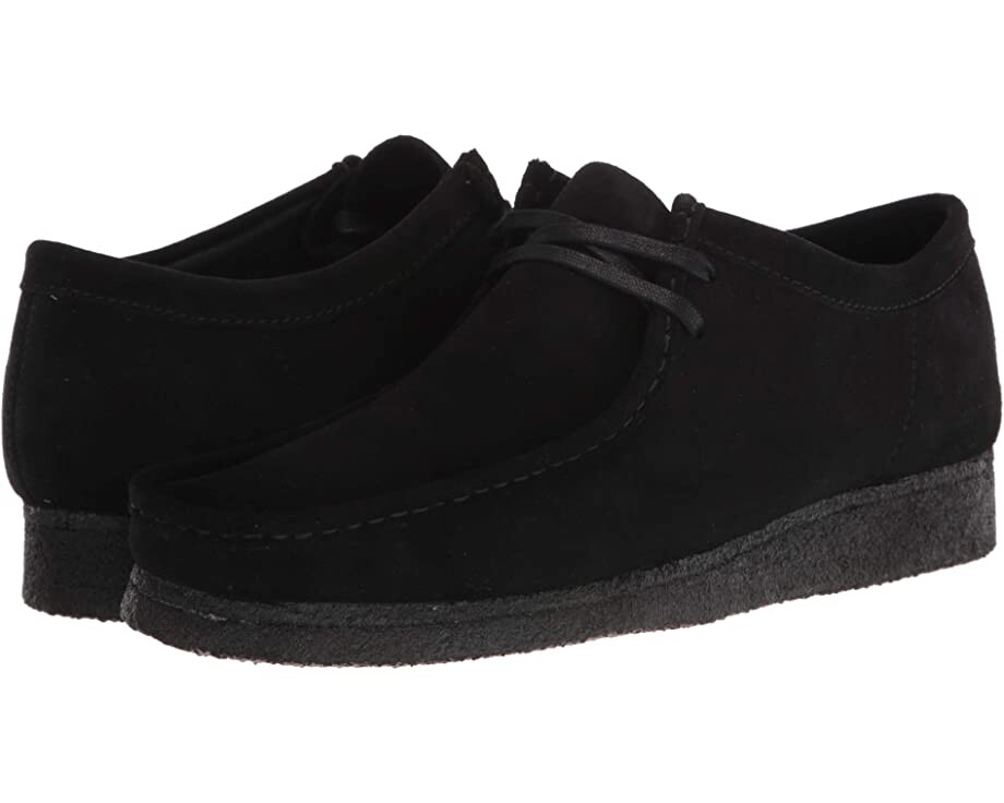 

Оксфорды Wallabee Clarks, черный
