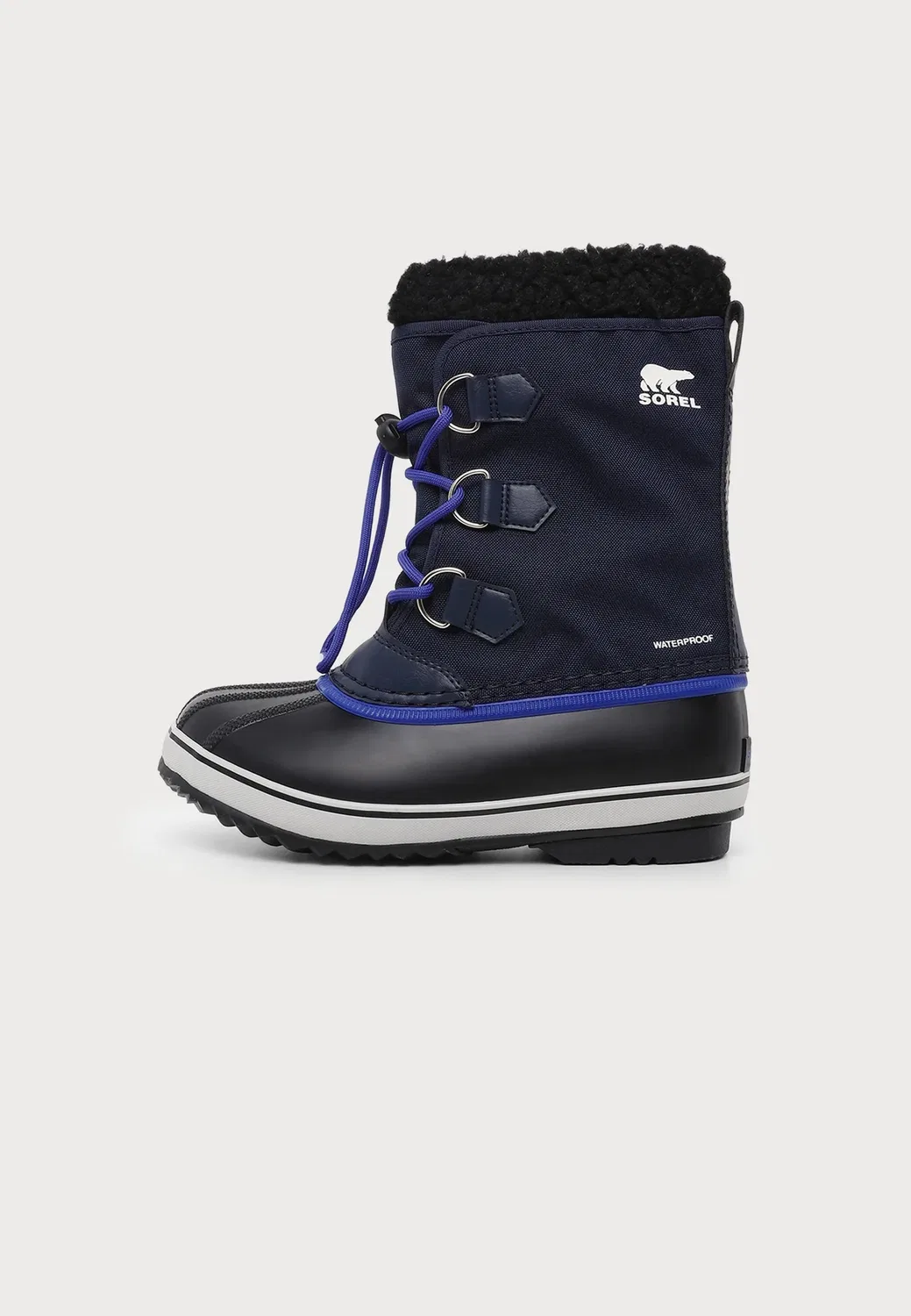 Детские ботинки унисекс на шнуровке для подростков Sorel, Collegiate Navy/Super Blue