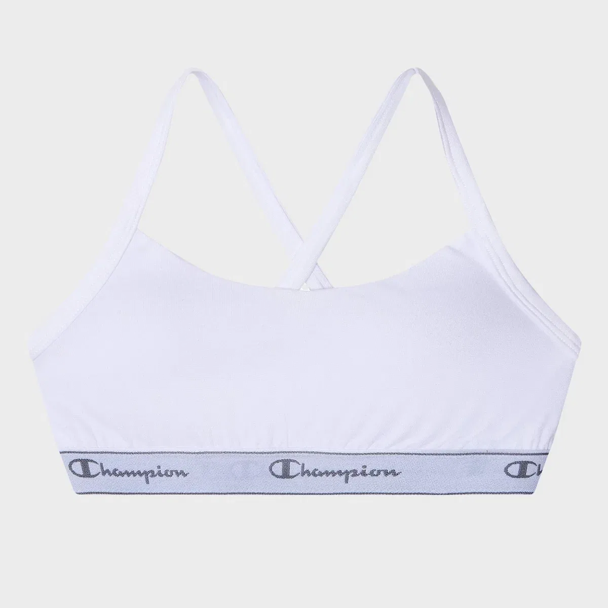 Детский бюстгальтер-бралетт с мягкой чашкой Champion Authentic Originals KIDS SOCKS/PACKAGED UNDERWEAR, White