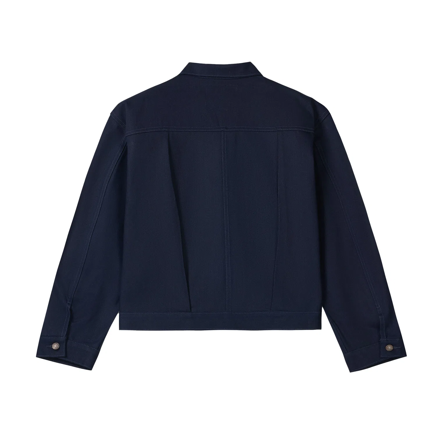 Мужская куртка-джинсовка прямого кроя с лацканами Levi's, Dark Blue — фото 3