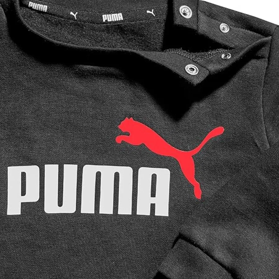 Спортивный комплект из футера с длинным рукавом Puma, Черный — фото 3