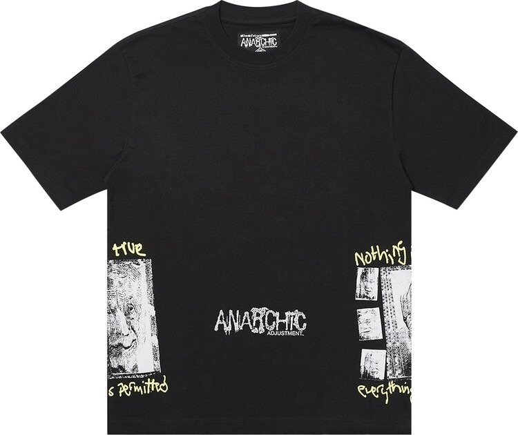 

Футболка Palace Nothing Is True T-Shirt 'Black', черный