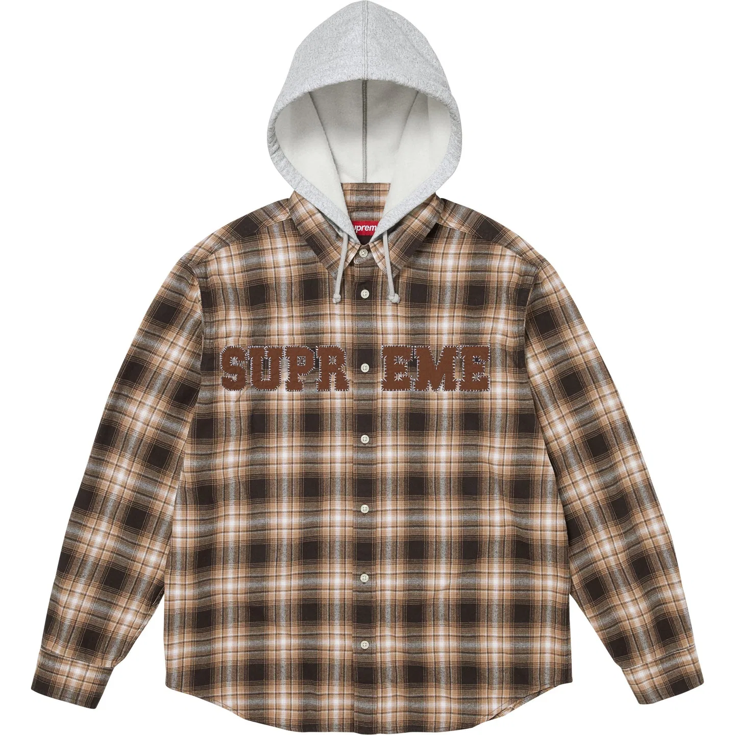 Детская рубашка с принтом Other Supreme, Brown/Brown