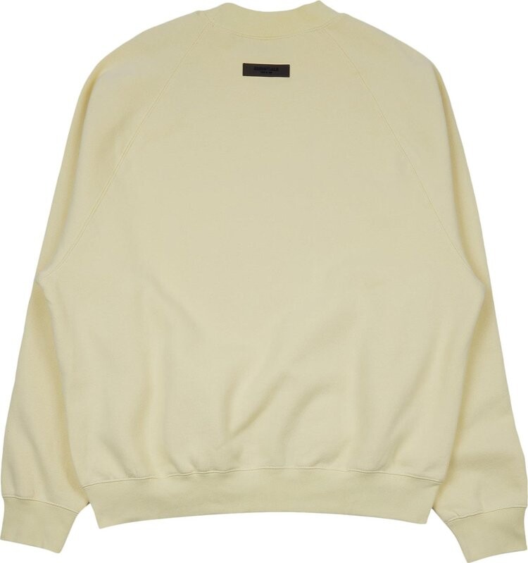 Толстовка Fear of God Essentials Crewneck 'Canary', желтый — фото 3