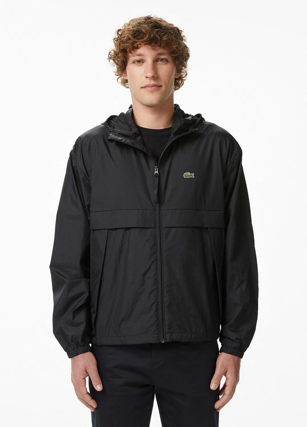 Дождевик мужской Lacoste, black — фото 2